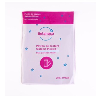 Foto 1 | Patron Costura Pantalon Mujer Sistema México 2 Pzs Selanusa