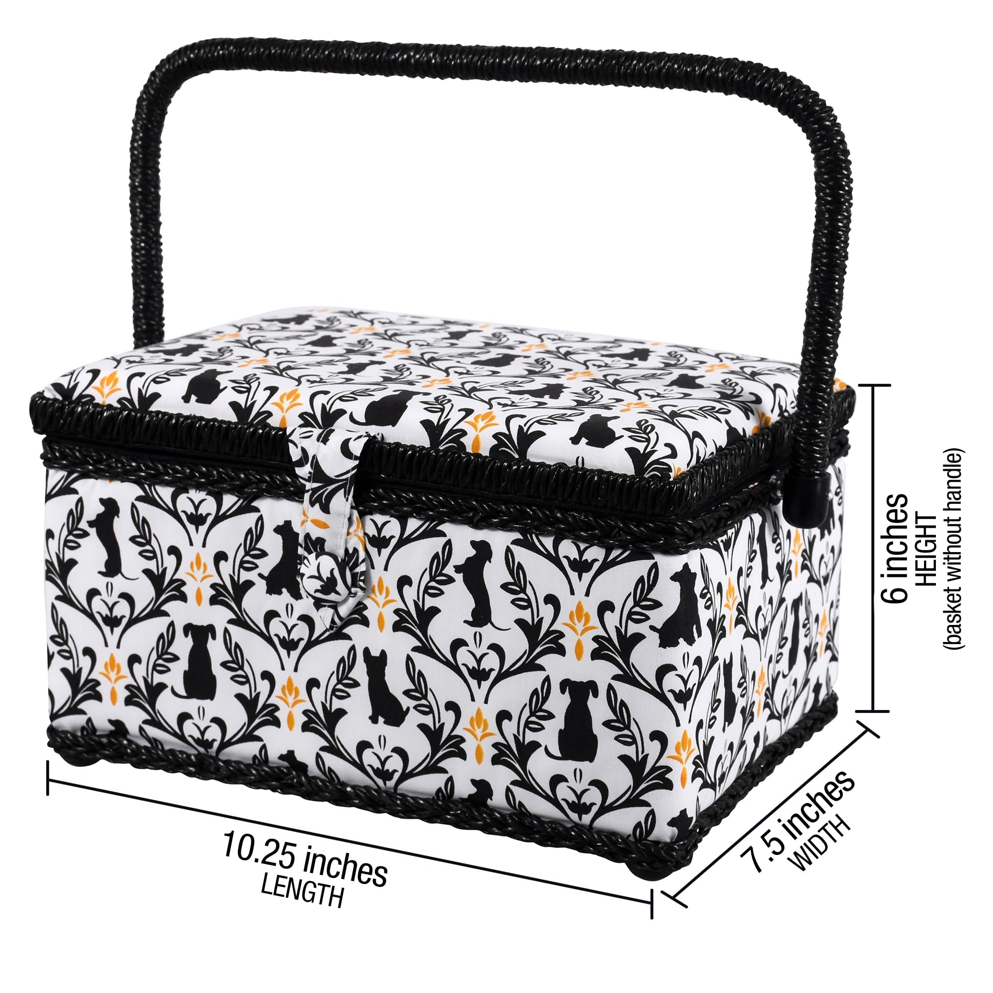 Foto 5 | Cesta De Costura Singer Con Kit De Costura: Agujas, Hilo Y Tijeras - Venta Internacional.