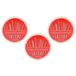 Foto 7 | Hand Needles Singer, 75 Agujas De Coser Surtidas (paquete De 3) - Venta Internacional.