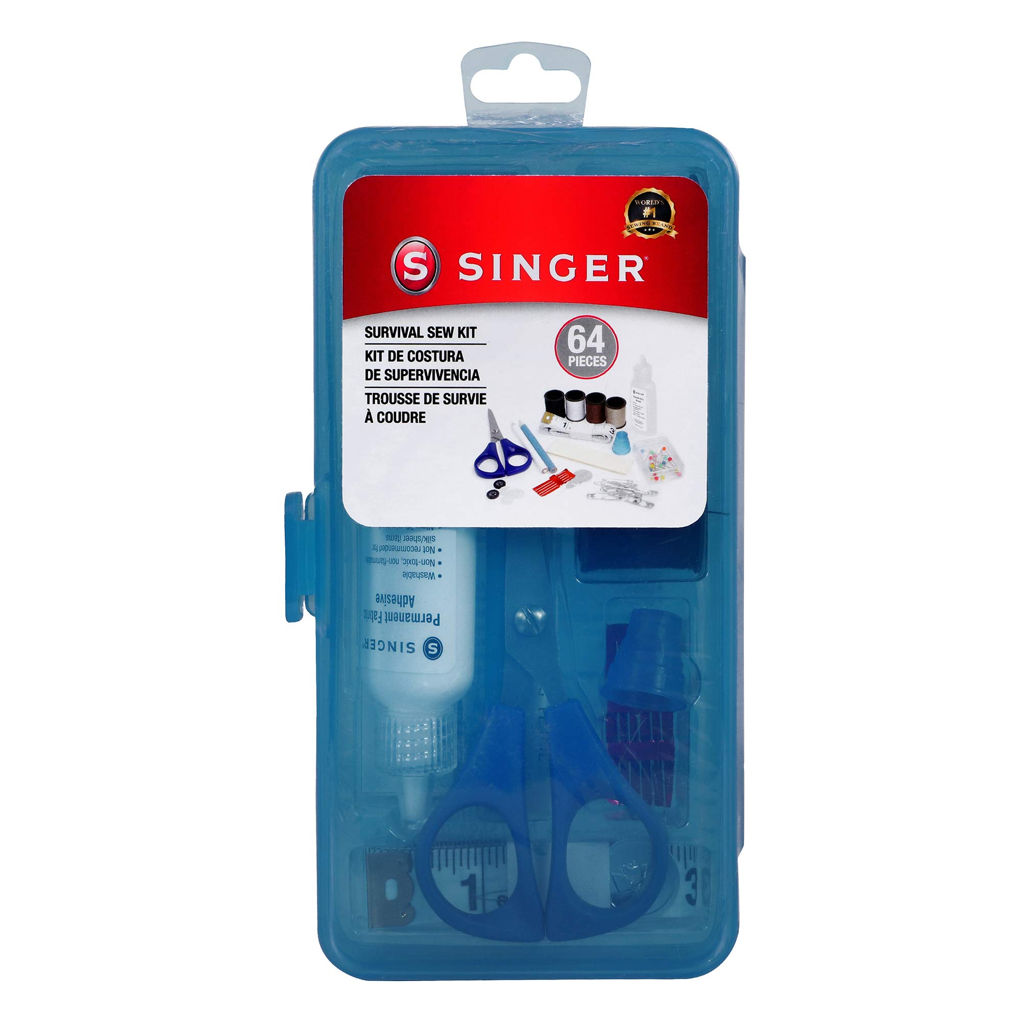 Foto 1 | Kit De Costura Singer 01511 Survival Con Tijeras, Cinta E Hilo - Venta Internacional.