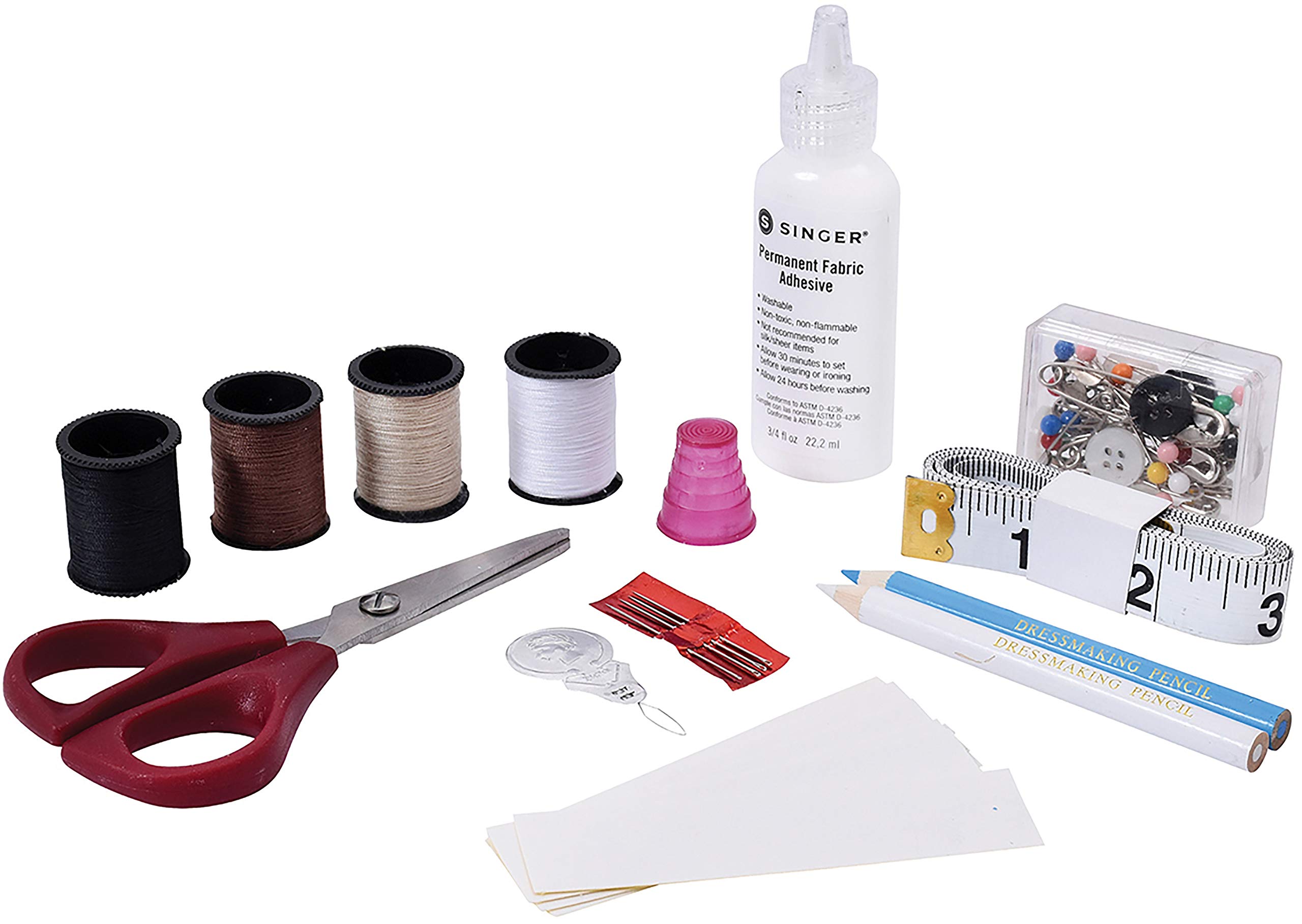 Foto 6 | Kit De Costura Singer 01511 Survival Con Tijeras, Cinta E Hilo - Venta Internacional.