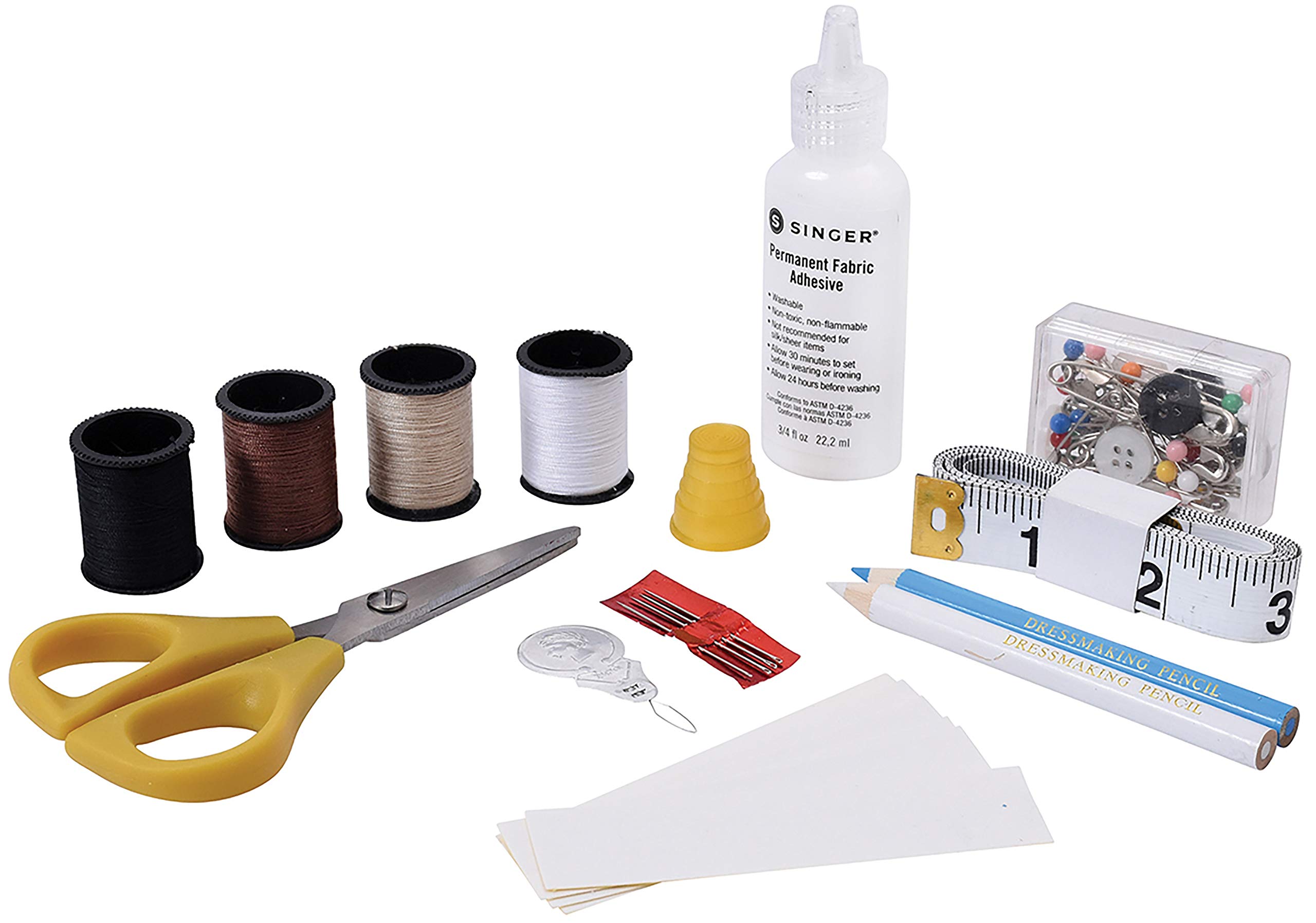 Foto 7 | Kit De Costura Singer 01511 Survival Con Tijeras, Cinta E Hilo - Venta Internacional.