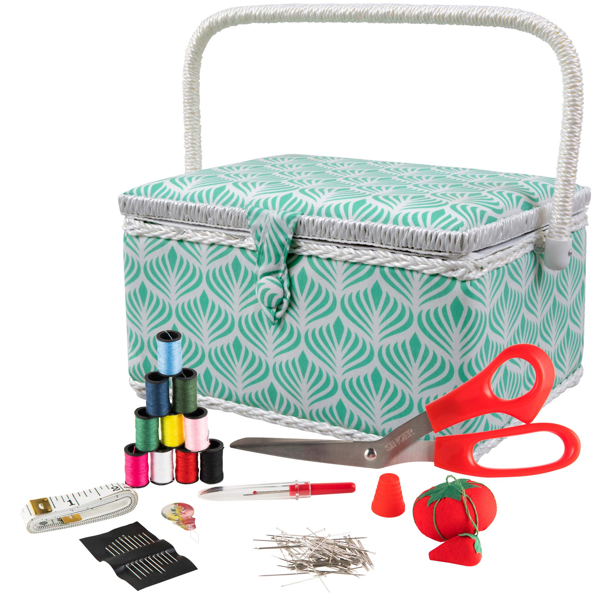 Foto 1 | Cesta De Costura Singer 07229 Con Kit De Costura Y Accesorios - Venta Internacional.