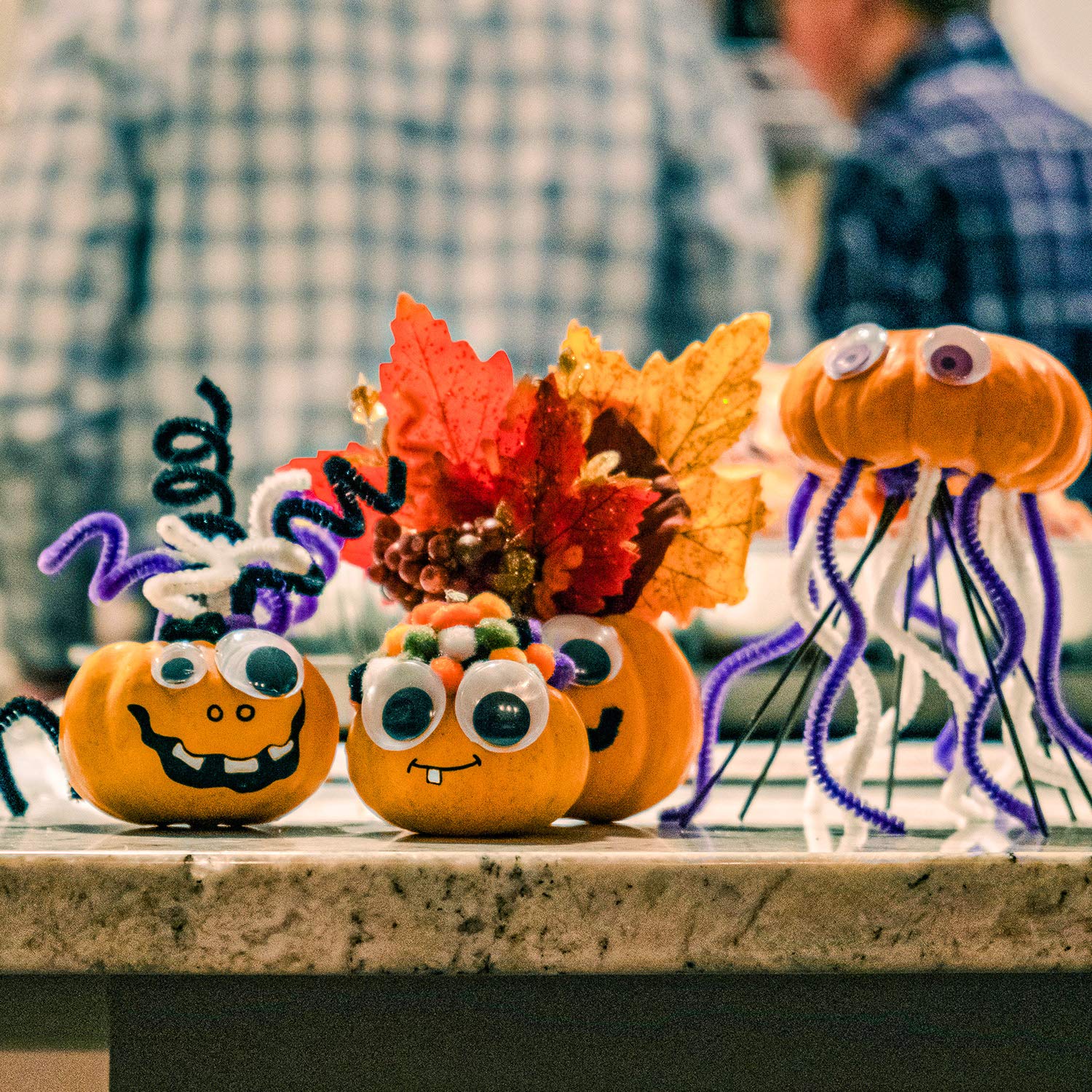 Foto 7 | Juego De Limpiapipas Craft Supplies Whaline Para Halloween, 500 Unidades - Venta Internacional.