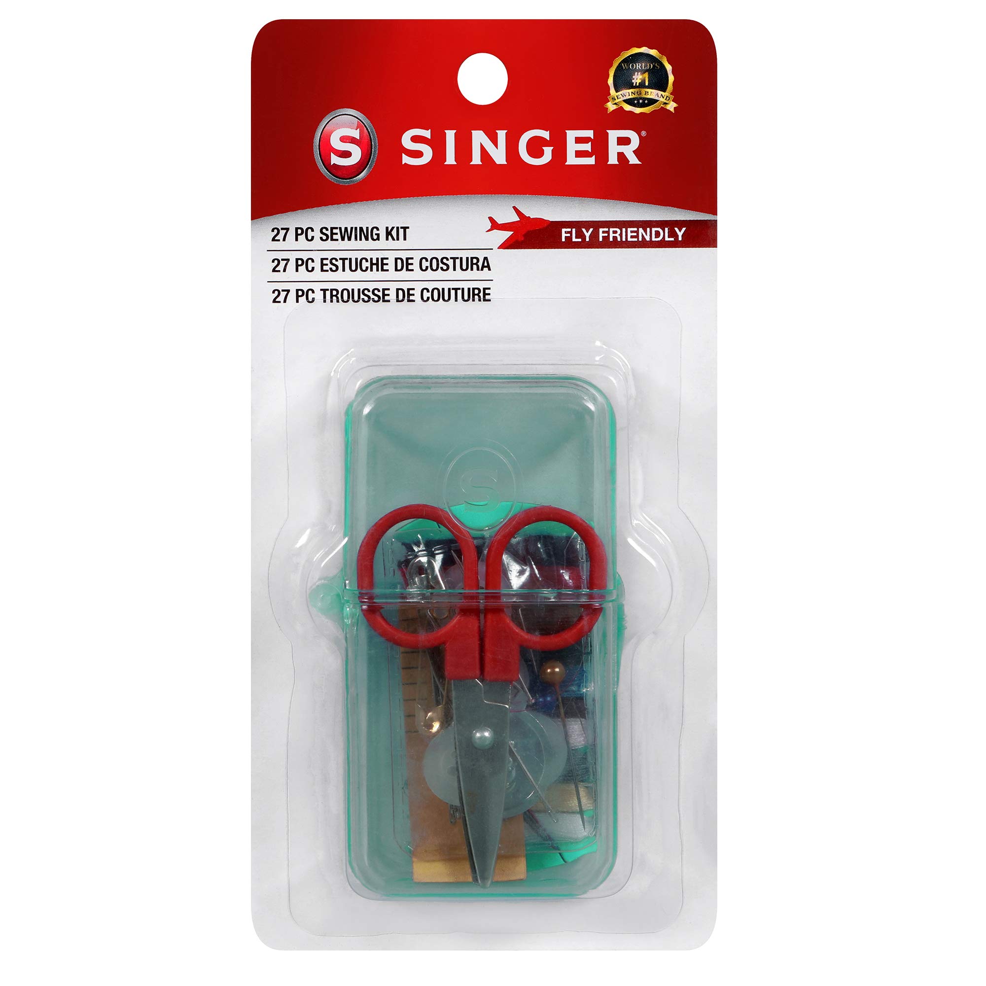 Foto 4 pulgar | Kit De Costura De Viaje Singer 01927 Con Funda Y 27 Piezas - Venta Internacional.