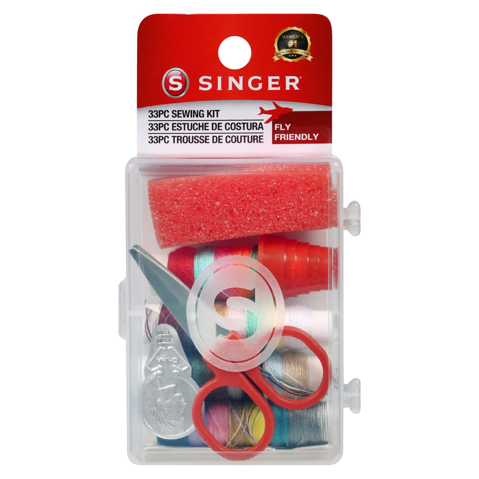 Foto 2 pulgar | Kit De Costura Singer Con 26 Hilos De Colores Y Accesorios - Venta Internacional.
