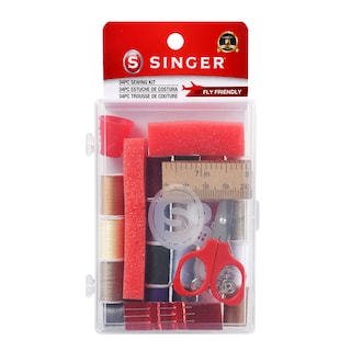 Foto 3 | Kit De Costura Singer Travel, Caja De Almacenamiento Con Notions, 34 Unidades - Venta Internacional.