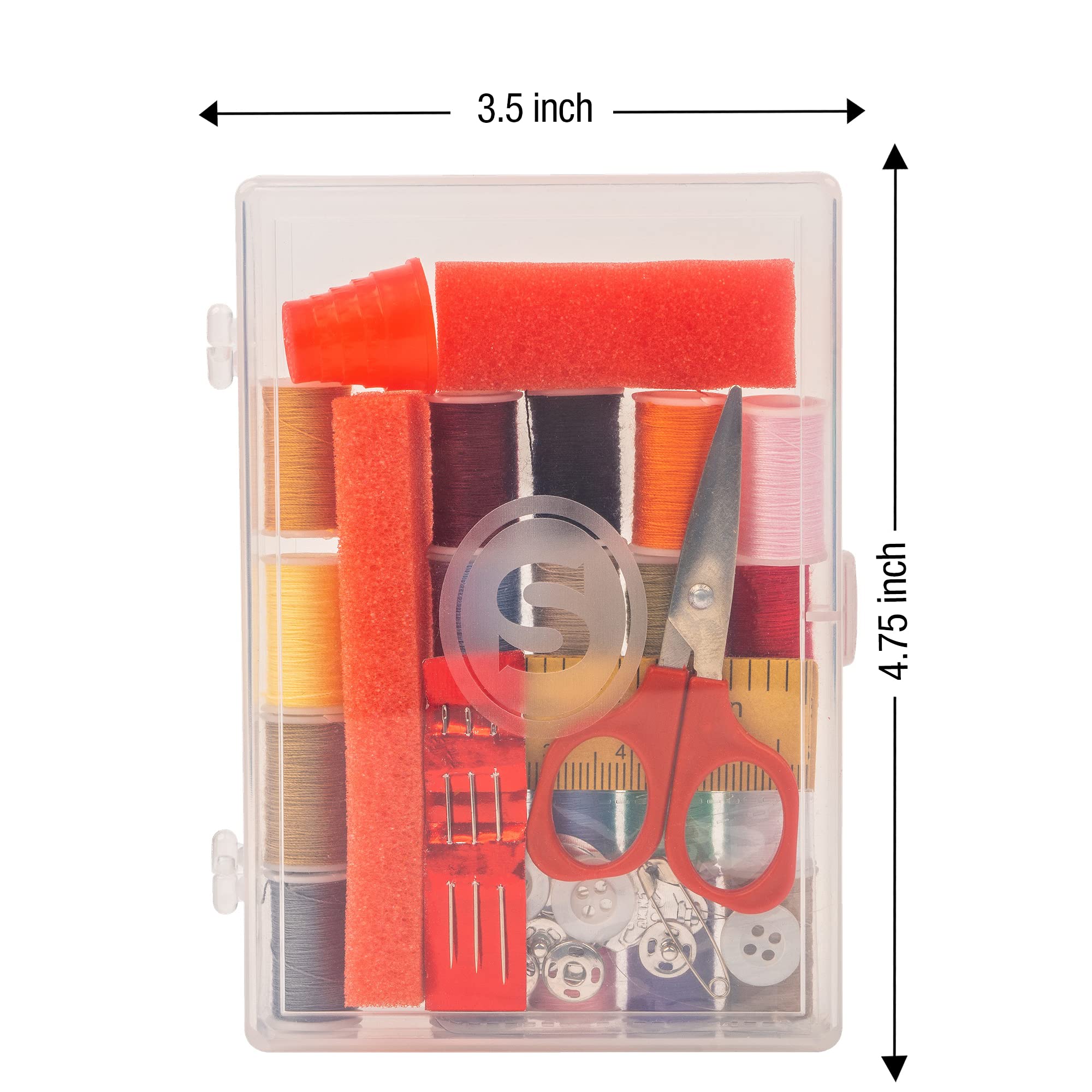 Foto 6 pulgar | Kit De Costura Singer Travel, Caja De Almacenamiento Con Notions, 34 Unidades - Venta Internacional.