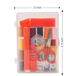 Foto 5 | Kit De Costura Singer Travel, Caja De Almacenamiento Con Notions, 34 Unidades - Venta Internacional.