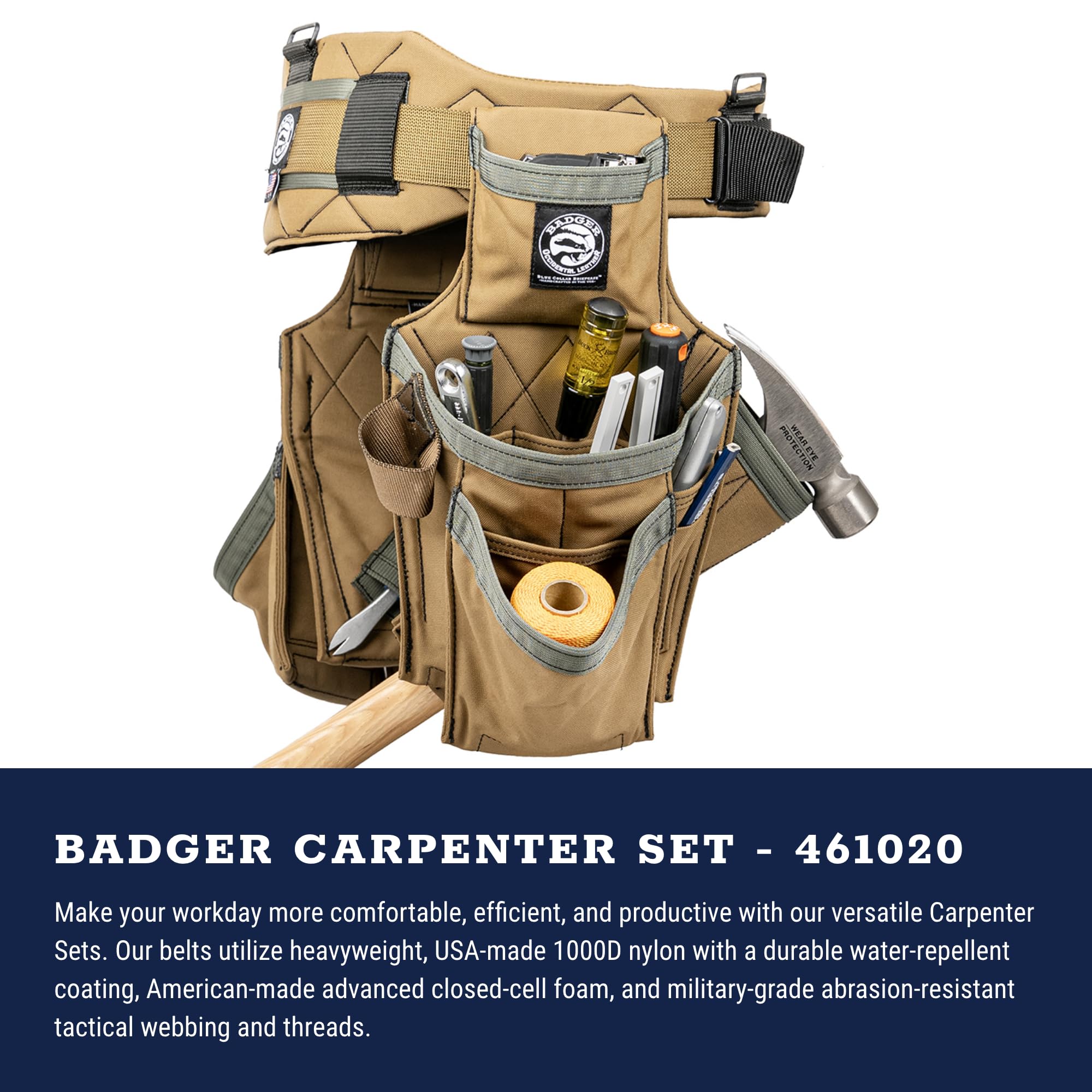 Foto 3 pulgar | Set De Tejón Occidental De Cuero Carpenter  Tamaño Xl  Con 27 Bolsillos - Venta Internacional.