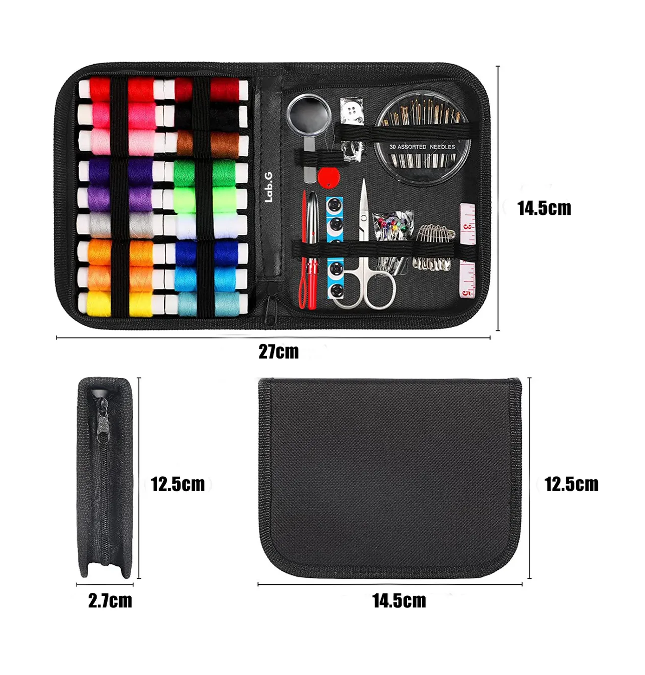 Foto 3 | Kit De Costura 86 De Costura Y Accesorios Costurero Lujo