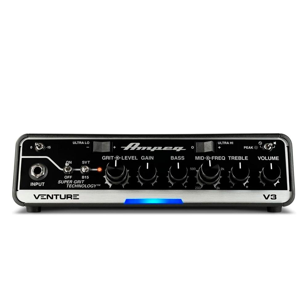 Amplificador Para Bajo Ampeg Venture V3 Color Negro Ecualizador De 3 Bandas