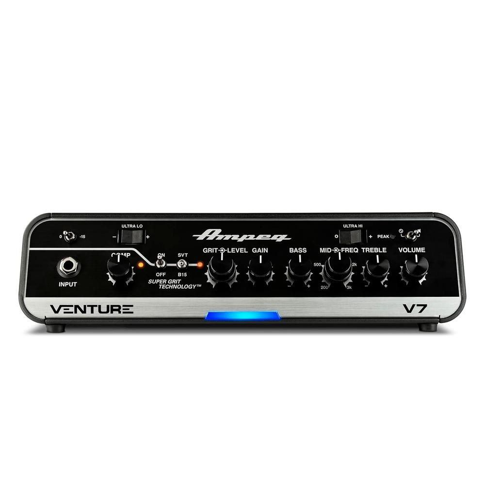 Amplificador Para Bajo Ampeg Venture V7 Color Negro Ecualizador De 3 Bandas
