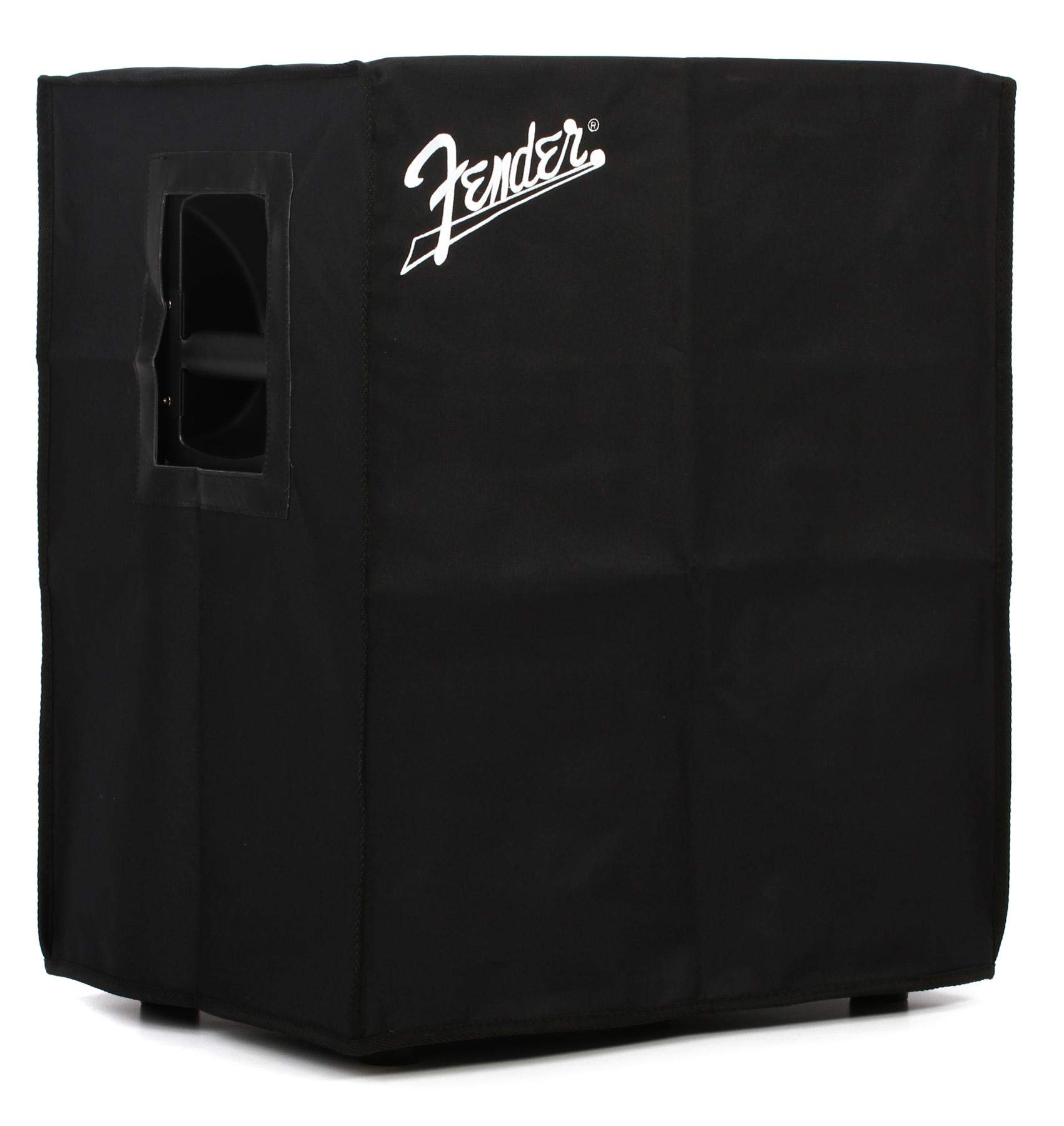 Tapa De Amplificador Fender Rumble 115 Para Armario Con Logotipo, Color Negro - Venta Internacional.