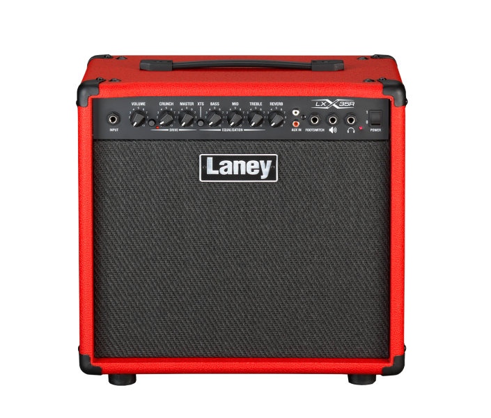 Amplificador para Guitarra Laney LX35R-RED color Rojo 10'' $8,060