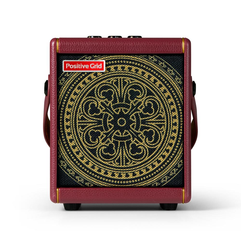 Foto 1 | Amplificador De Guitarra Inteligente Portátil Edición Especial Steve Vai Positive Grid Spark Mini Vai Color Vino De 10w