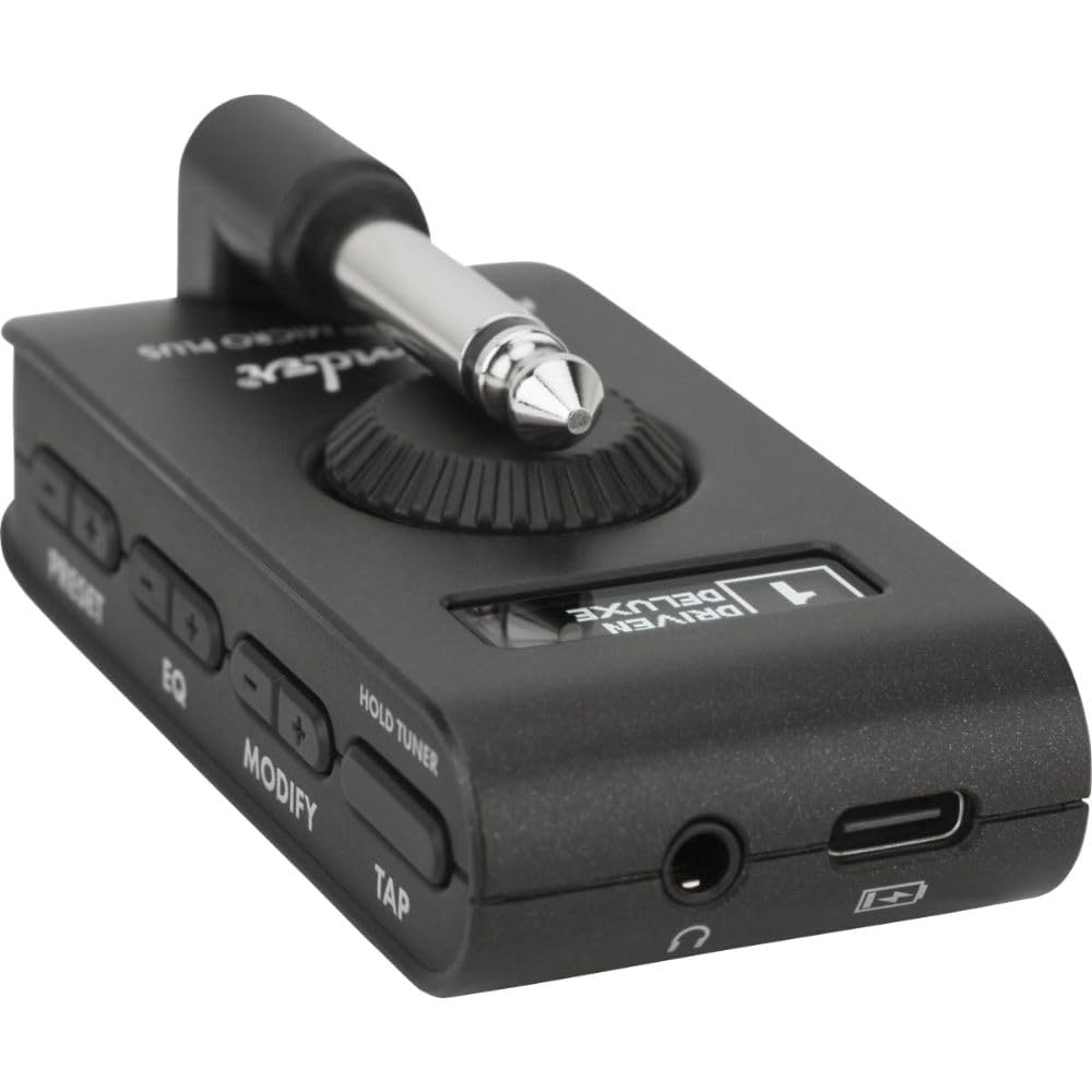 Foto 8 pulgar | Amplificador de Auriculares Fender Mustang Micro Plus con Auriculares - Venta Internacional