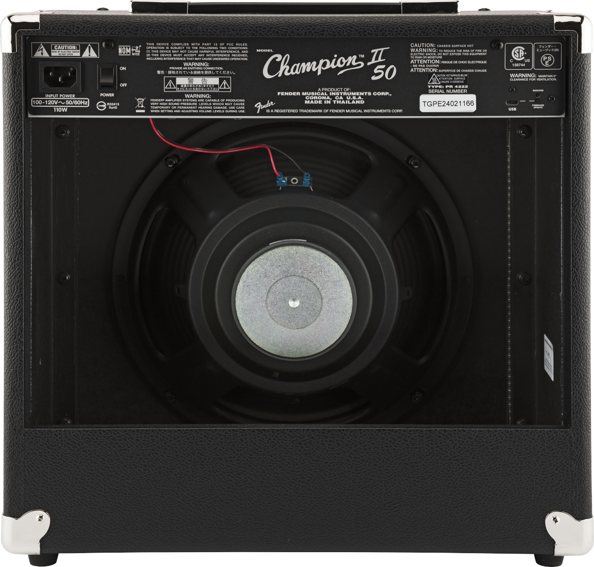Foto 2 | Fender Champion Ii 50 - Amplificador De Guitarra 50w