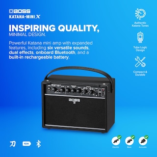 Foto 2 | Amplificador Portátil Para Guitarra Boss Katana-mini X 10w - Venta Internacional.