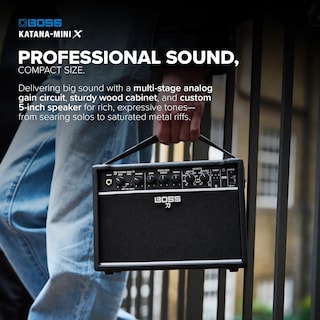 Foto 3 | Amplificador Portátil Para Guitarra Boss Katana-mini X 10w - Venta Internacional.
