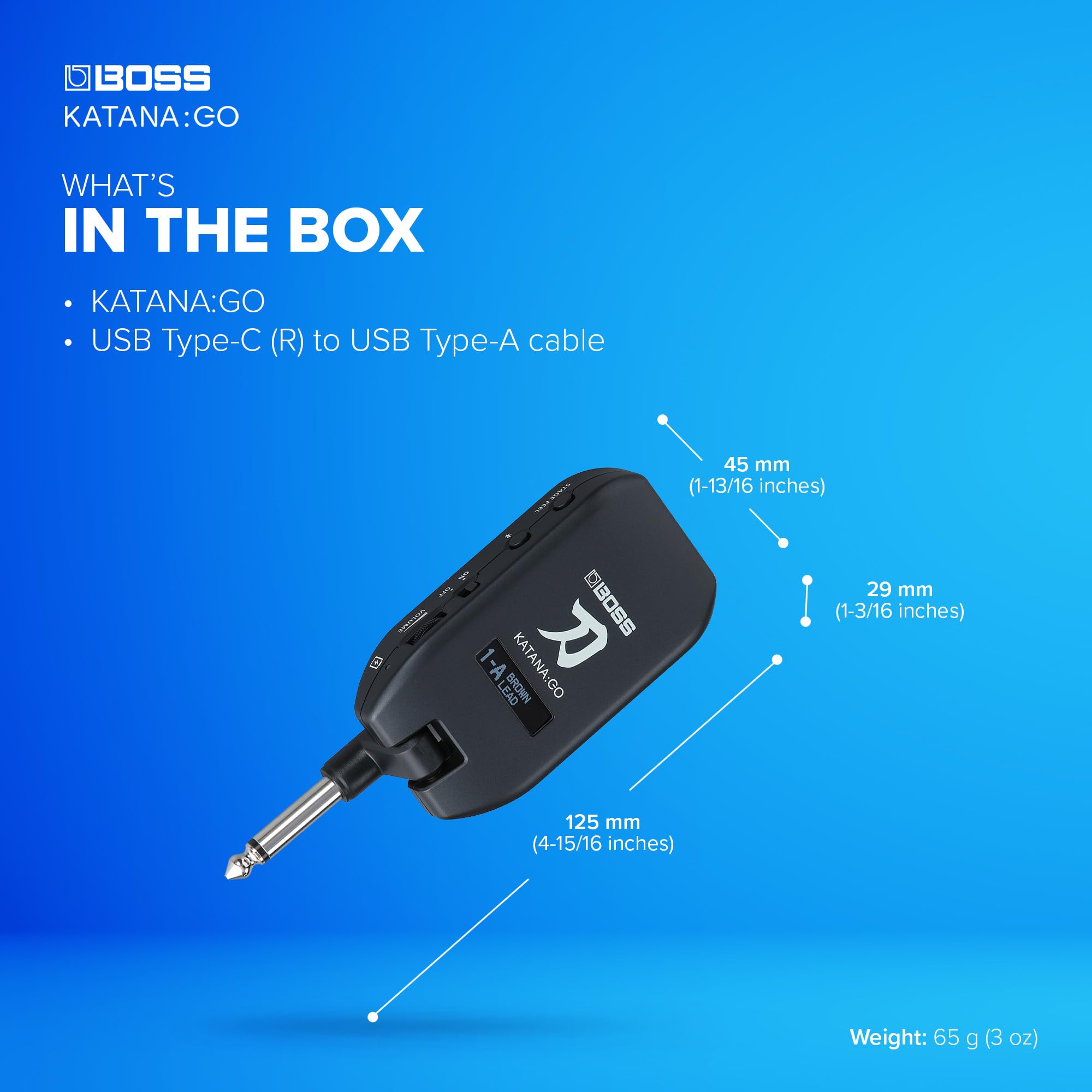 Foto 4 pulgar | Amplificador De Auriculares Para Guitarra Boss Katana:go Mini Con 13 Caracteres De Amplificador - Venta Internacional.