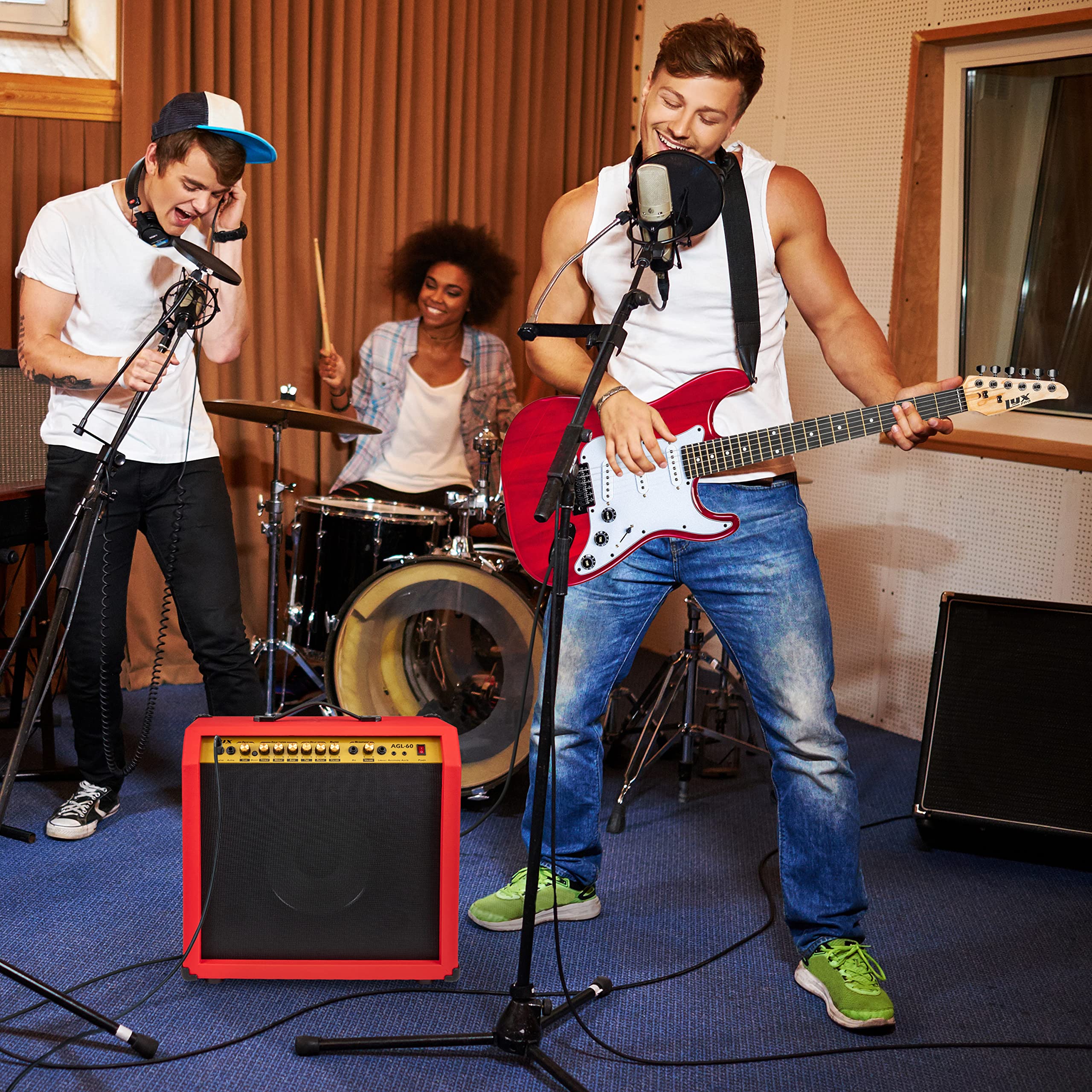 Foto 6 | Amplificador De Guitarra Eléctrica Lyxpro Combo De 60 W Con Altavoz De 10» - Venta Internacional.