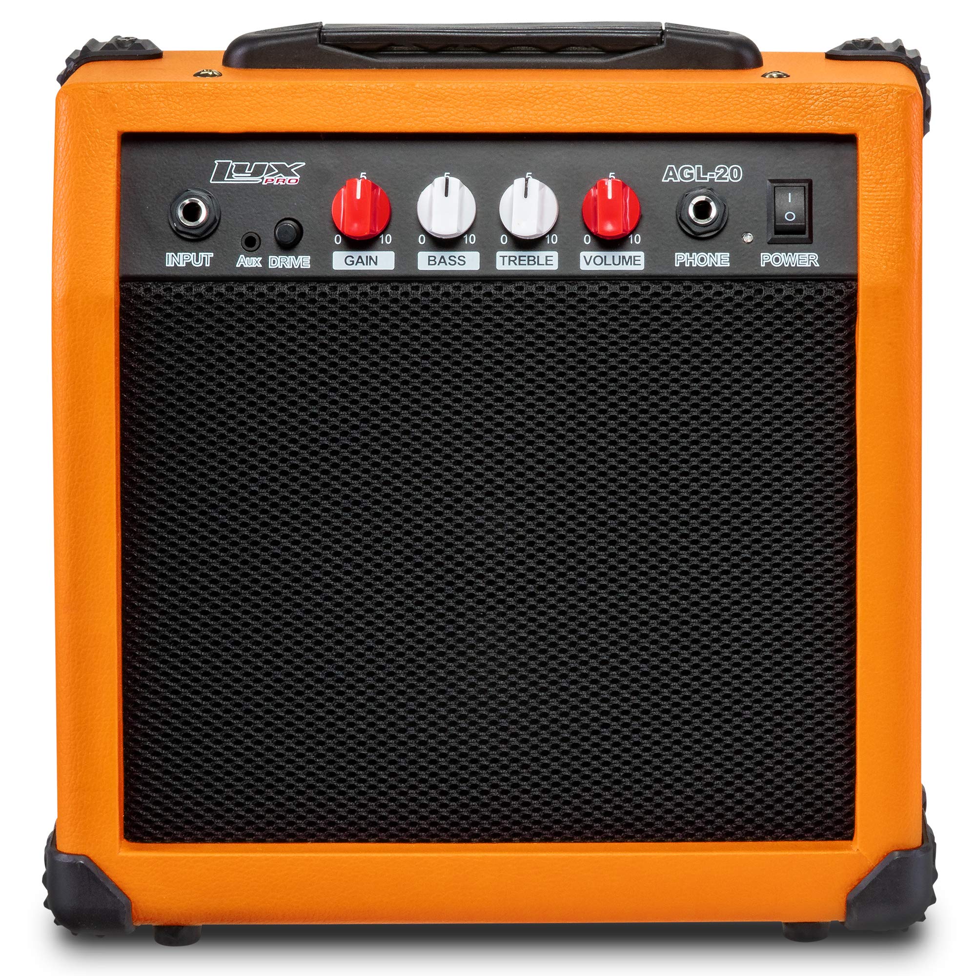 Foto 2 pulgar | Amplificador Para Guitarra Eléctrica Lyxpro De 20 W Con Altavoz - Sunburst - Venta Internacional.