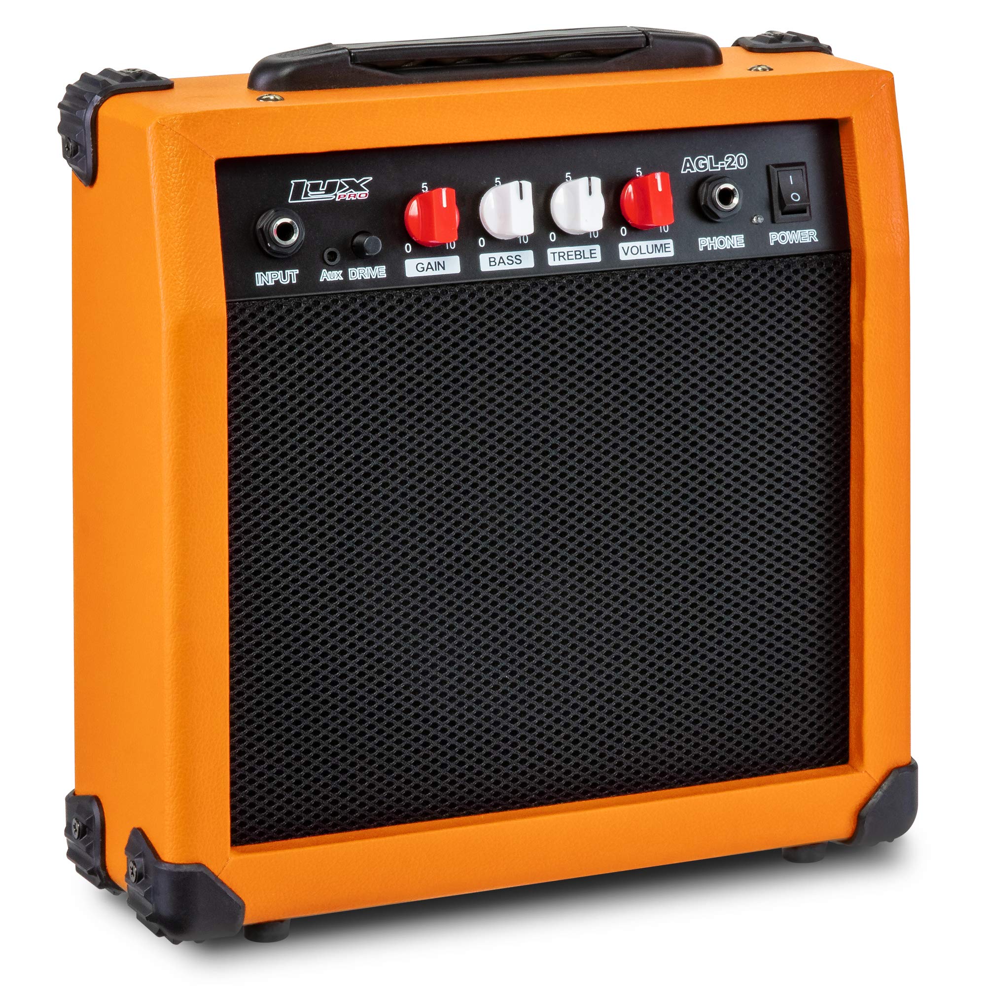 Foto 7 pulgar | Amplificador Para Guitarra Eléctrica Lyxpro De 20 W Con Altavoz - Sunburst - Venta Internacional.