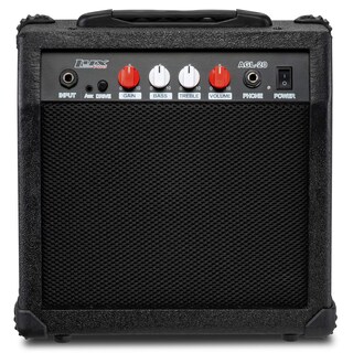 Foto 1 | Amplificador Lyxpro De 20 W Para Guitarra Eléctrica Con Altavoz, Color Negro - Venta Internacional.