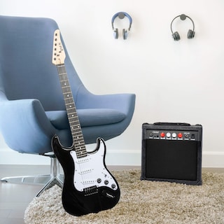Foto 5 | Amplificador Lyxpro De 20 W Para Guitarra Eléctrica Con Altavoz, Color Negro - Venta Internacional.