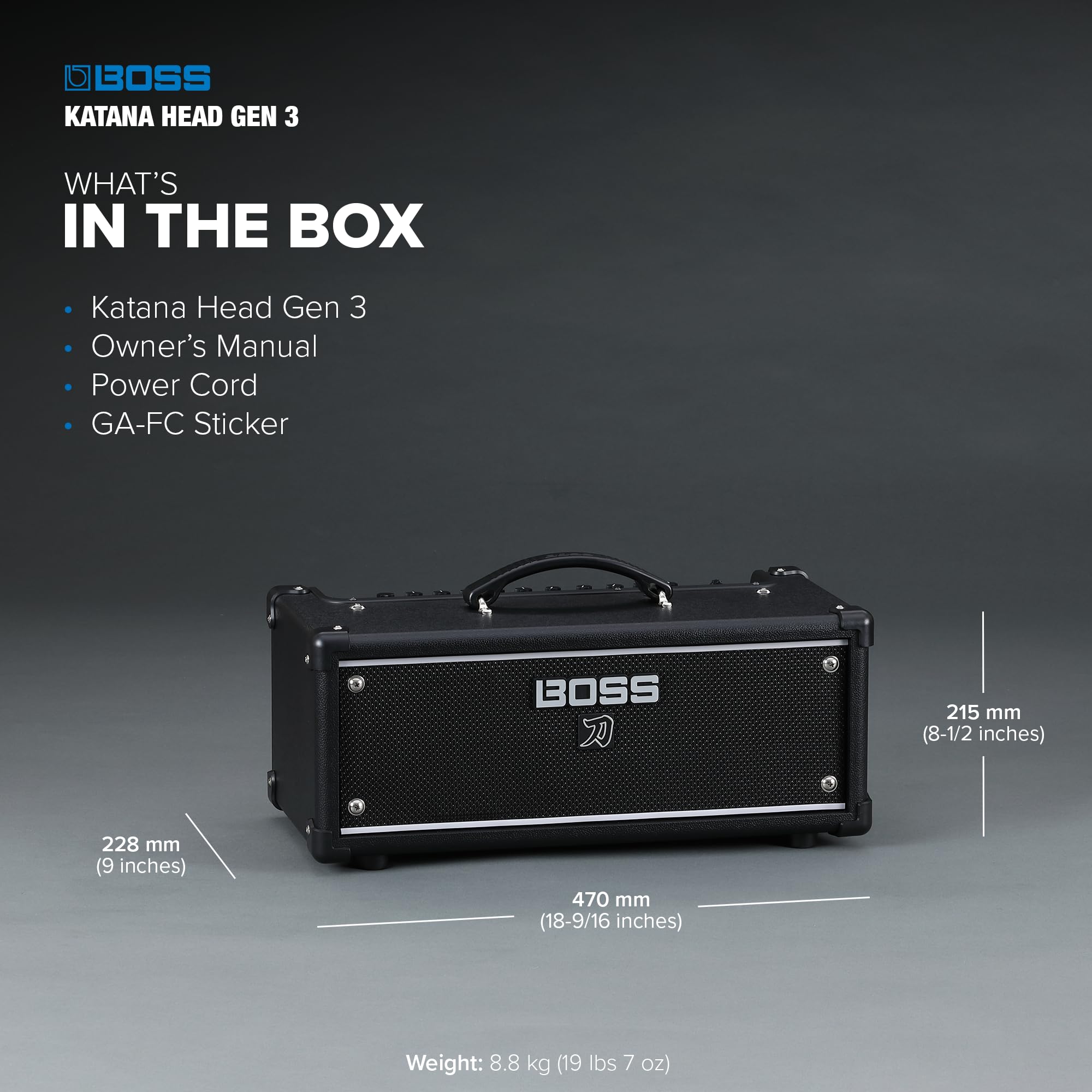 Foto 4 pulgar | Cabezal Amplificador Boss Katana Head Gen 3 100w Con 5 Efectos - Venta Internacional.