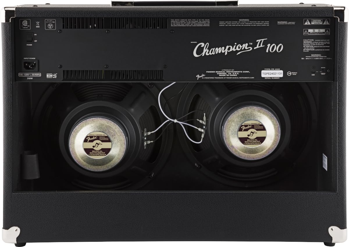 Foto 4 pulgar | Amplificador De Guitarra Fender Champion Ii 100 100 W Con 2 Años De Garantía - Venta Internacional.
