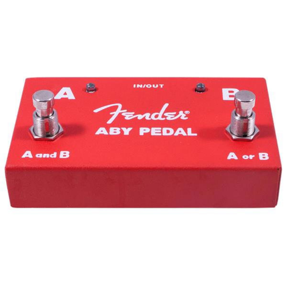 Pedal Footswitch Fender Aby, Rojo - Venta Internacional.