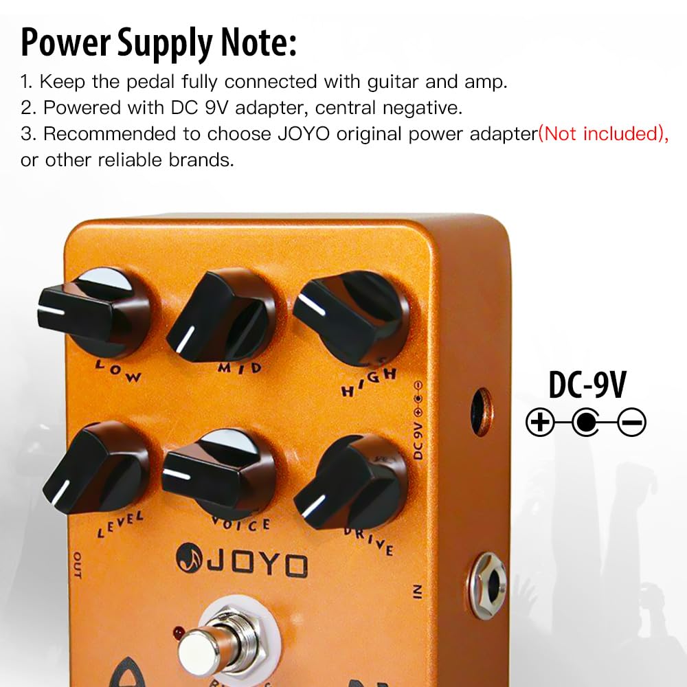 Foto 5 | Pedal Simulador De Amplificadores Joyo American Sound Fd 57 Deluxe - Venta Internacional.