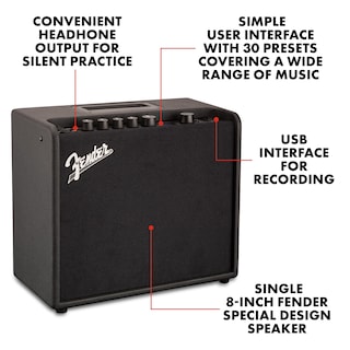 Foto 2 | Amplificador De Guitarra Fender Mustang Lt25 25 W Combo Con 30 Efectos Preestablecidos - Venta Internacional.