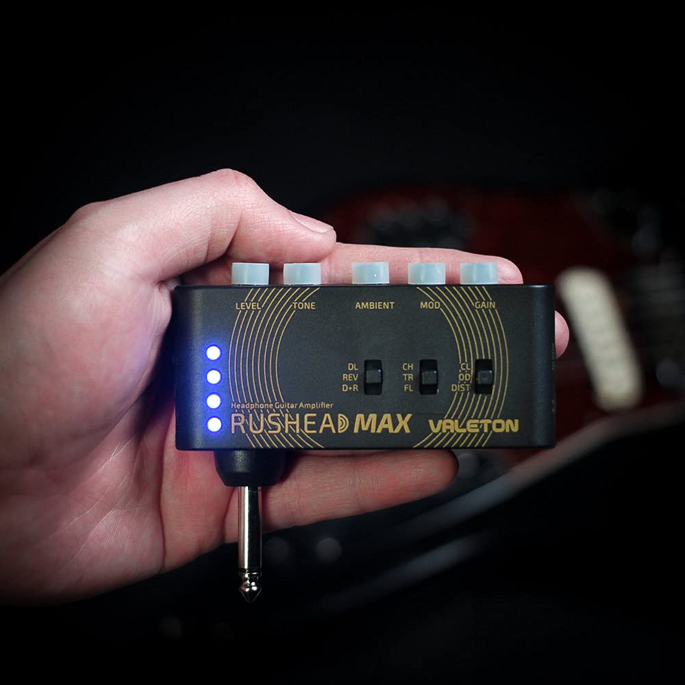 Foto 8 pulgar | Amplificador Portátil De Bolsillo Para Guitarra Y Bajo Valeton Rushead Max - Venta Internacional.