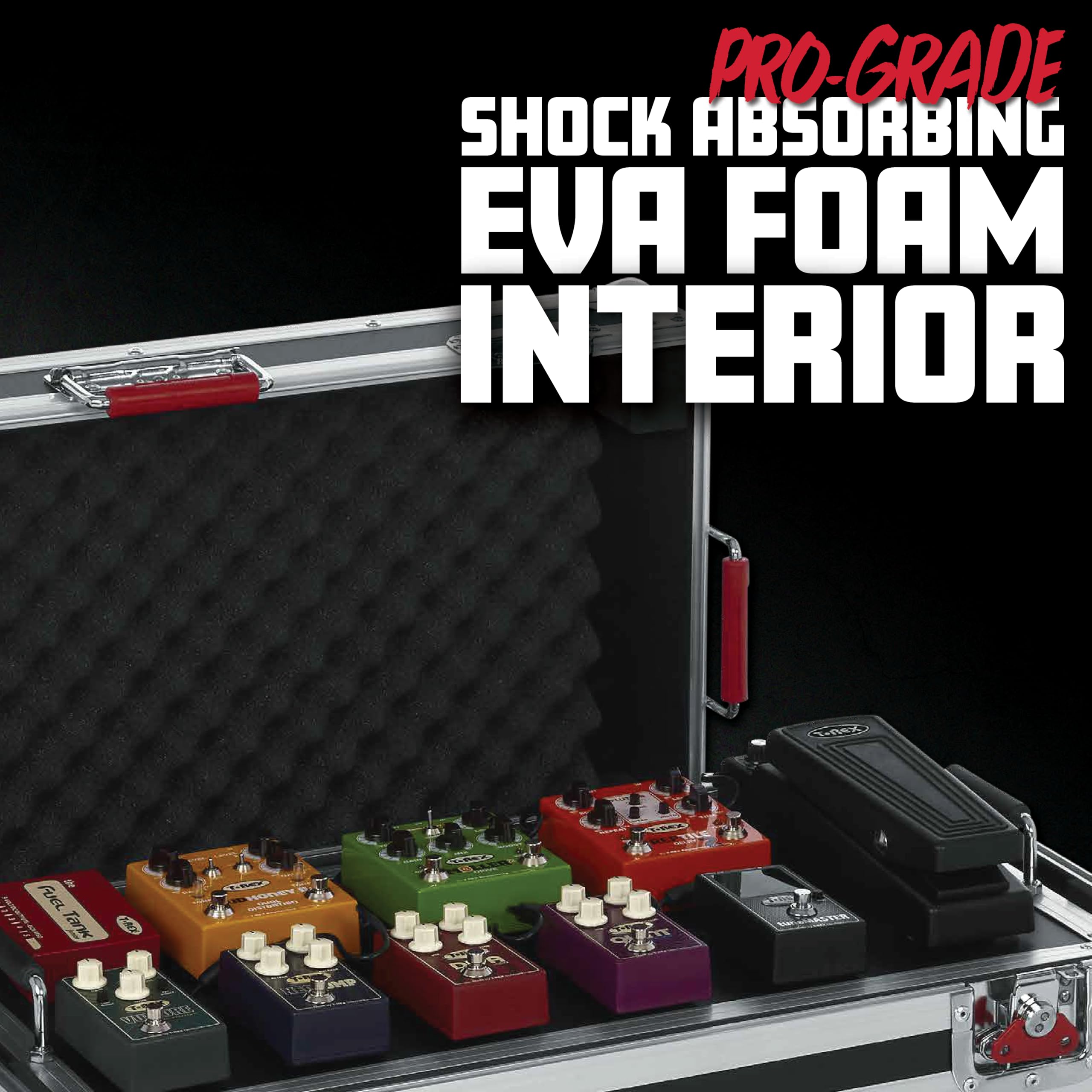 Foto 4 pulgar | Pedalera Para Guitarra De La Serie Gator G-tour Con Funda Ata Road Grande - Venta Internacional.