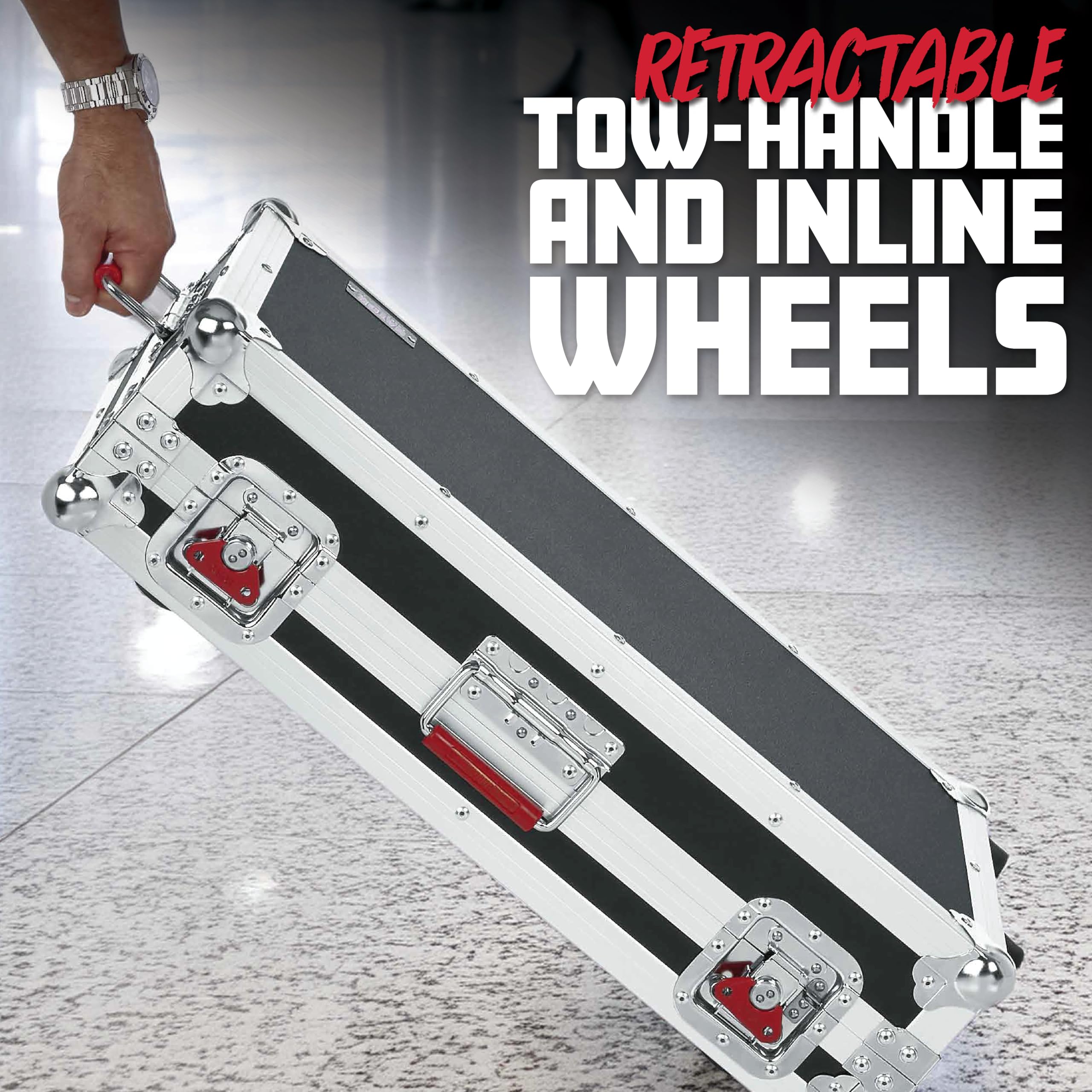 Foto 6 pulgar | Pedalera Para Guitarra De La Serie Gator G-tour Con Funda Ata Road Grande - Venta Internacional.