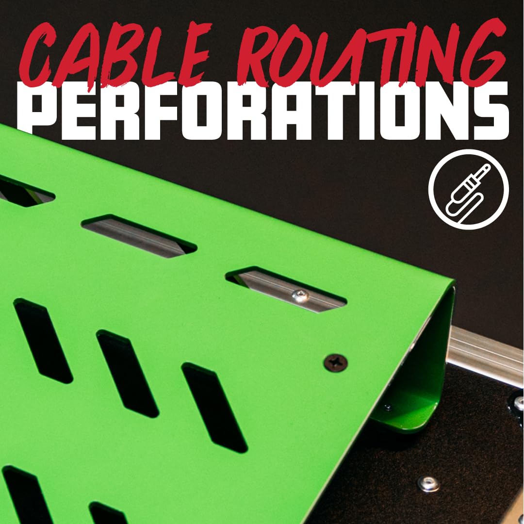 Foto 4 pulgar | Estuches De Aluminio Para Pedales De Guitarra Gator Con Bolsa De Transporte, Color Verde - Venta Internacional.