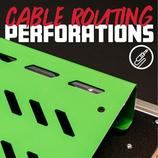 Foto 3 | Estuches De Aluminio Para Pedales De Guitarra Gator Con Bolsa De Transporte, Color Verde - Venta Internacional.