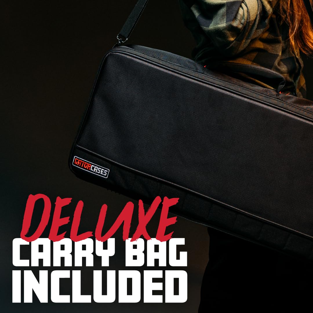 Foto 6 pulgar | Estuches De Aluminio Para Pedales De Guitarra Gator Con Bolsa De Transporte, Color Verde - Venta Internacional.