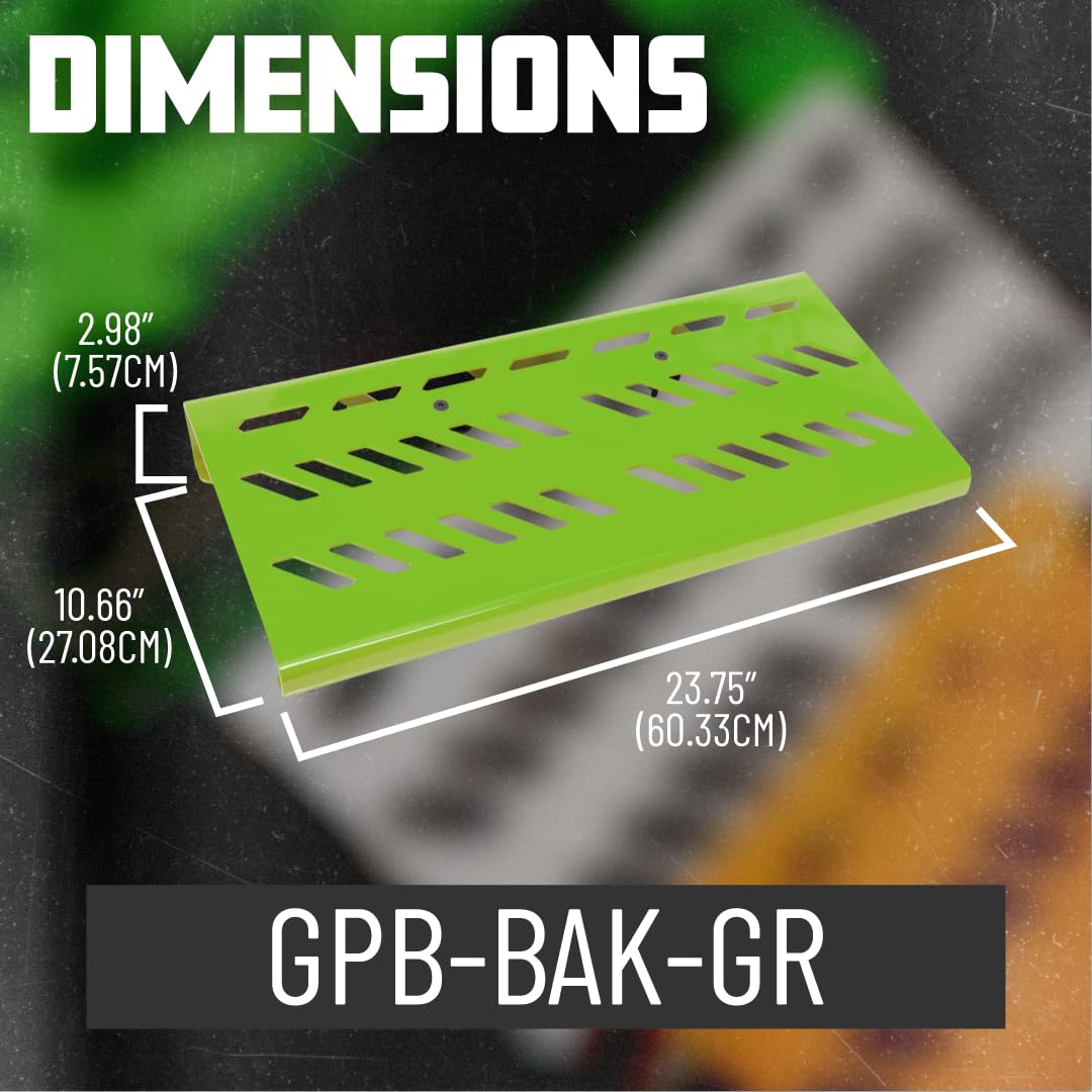 Foto 7 pulgar | Estuches De Aluminio Para Pedales De Guitarra Gator Con Bolsa De Transporte, Color Verde - Venta Internacional.
