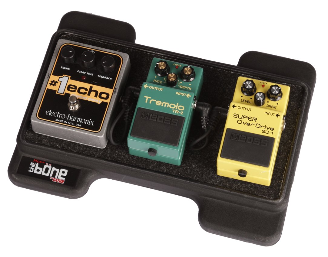 Foto 2 pulgar | Pedalera Para Guitarra Gator G-mini Bone Cases De 12,5 X 6 X 2 Cm, Color Negro - Venta Internacional.