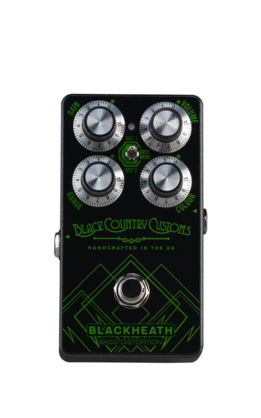 Pedal Laney Distortion para Bajo Bcc-blackheath color Verde