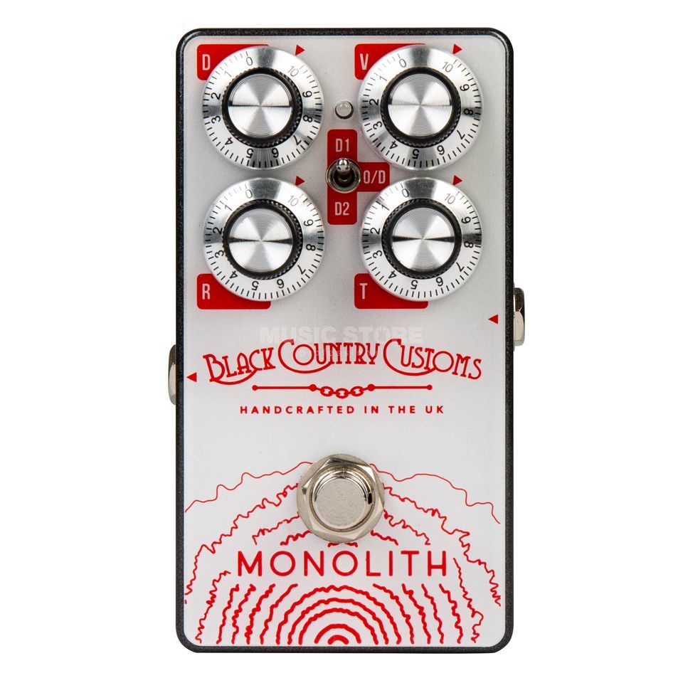 Foto 2 pulgar | Pedal Distortion Bcc-monolith Laney color Plata