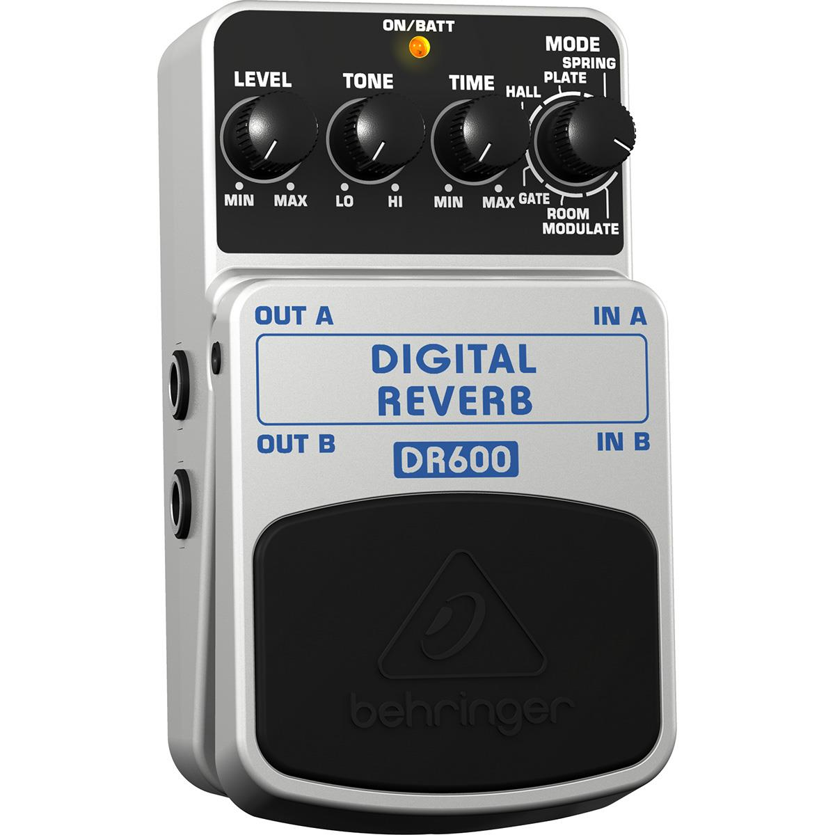 Foto 2 pulgar | Behringer Dr600 Pedal Digital Reverb Para Guitarra Eléctrica
