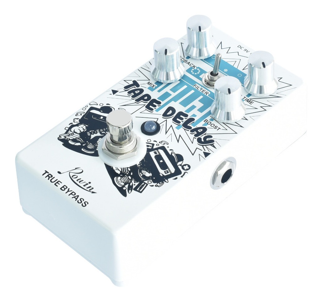 Foto 1 | Venta Internacional-  Pedal de Efectos para Guitarra Rowin RE-01 Tape Delay True Bypa