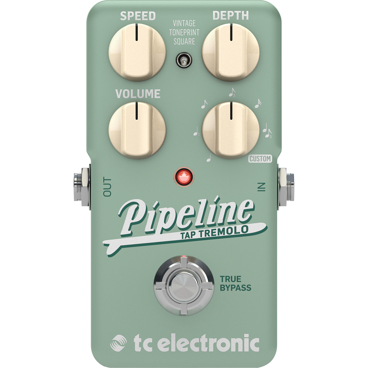 Tc Electronic Pipeline Tap Pedal Tremolo Guitarra Eléctrica