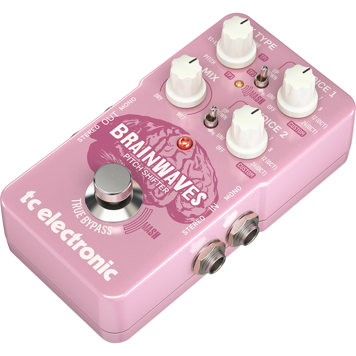 Tc Electronic Brainwaves Shift Pedal Cambio De Tono Guitarra