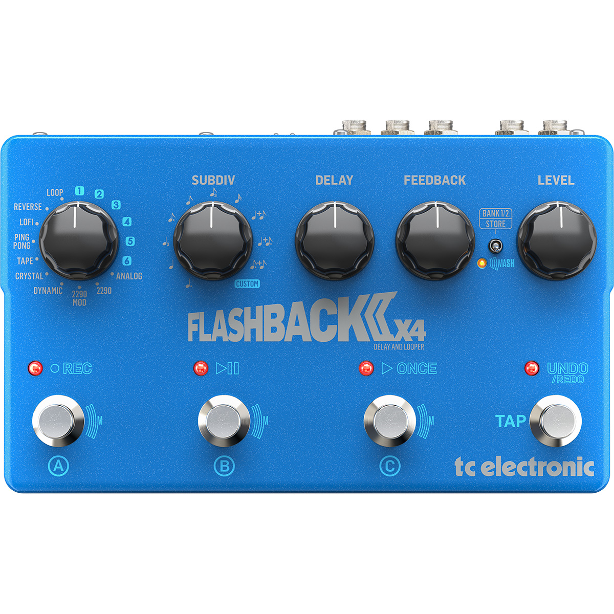 Foto 3 pulgar | Tc Electronic Flashback 2x4 Pedal Delay Para Guitarra